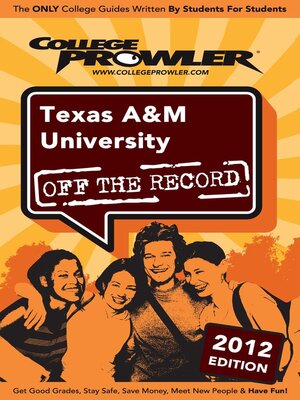 cover image of Texas A&M University 2012